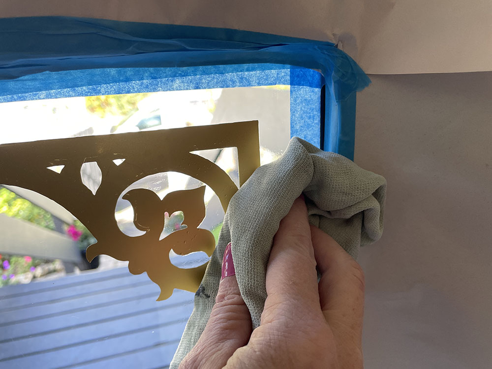 How to Frost Glass With a Pattern Living a Real Life